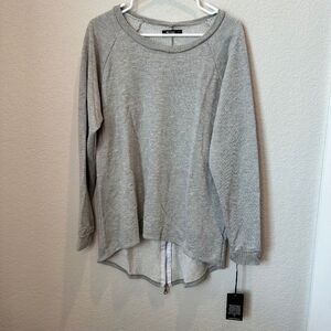 Michael Lauren Gray Crew Neck Sweater